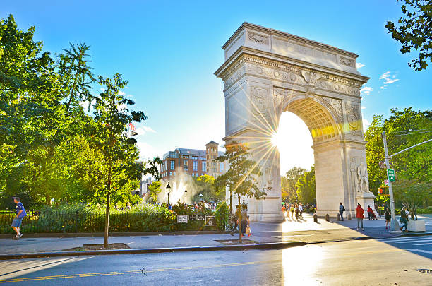 Washington Square Park in Greenwich Village, New York City